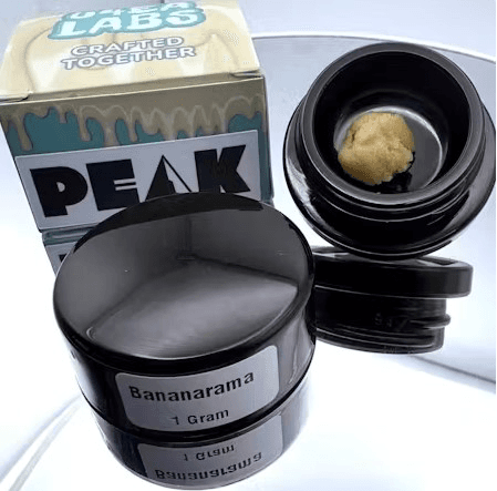 U4EA X PEAK Live Hash Rosin - Bananarama - 1g
