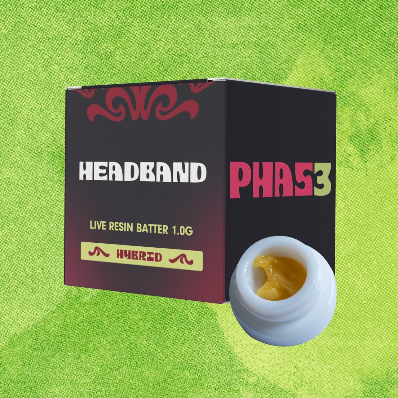 Phas3 Headband Live Resin Batter
