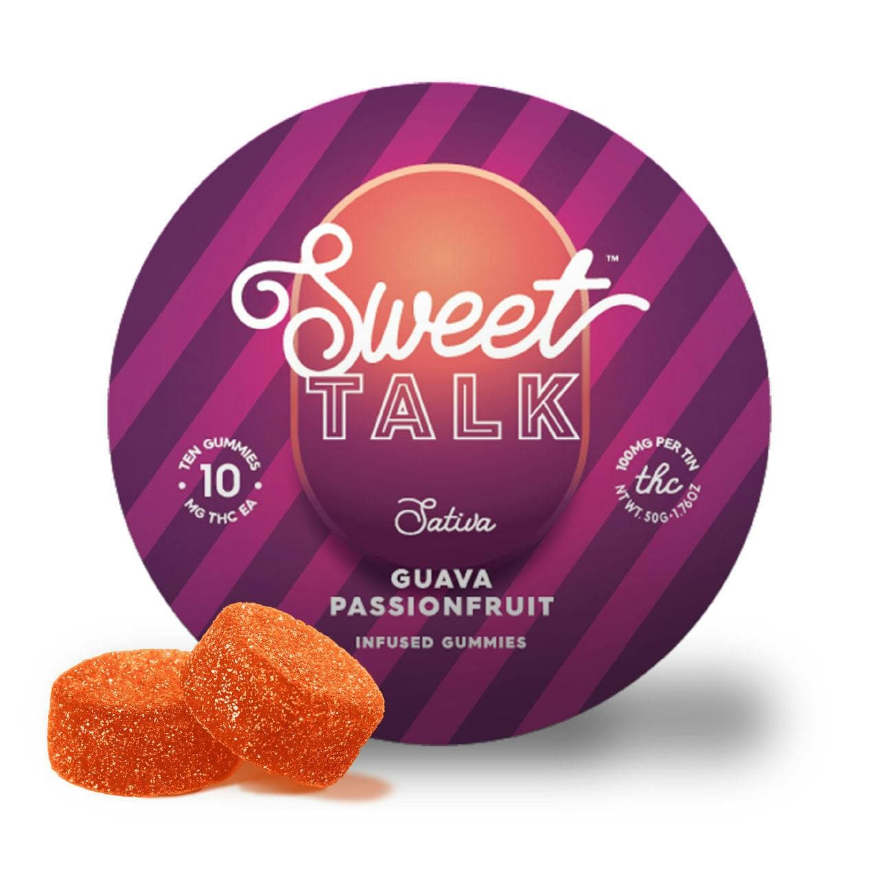 Sweet Talk Guava Passionfruit Gummies 10pk