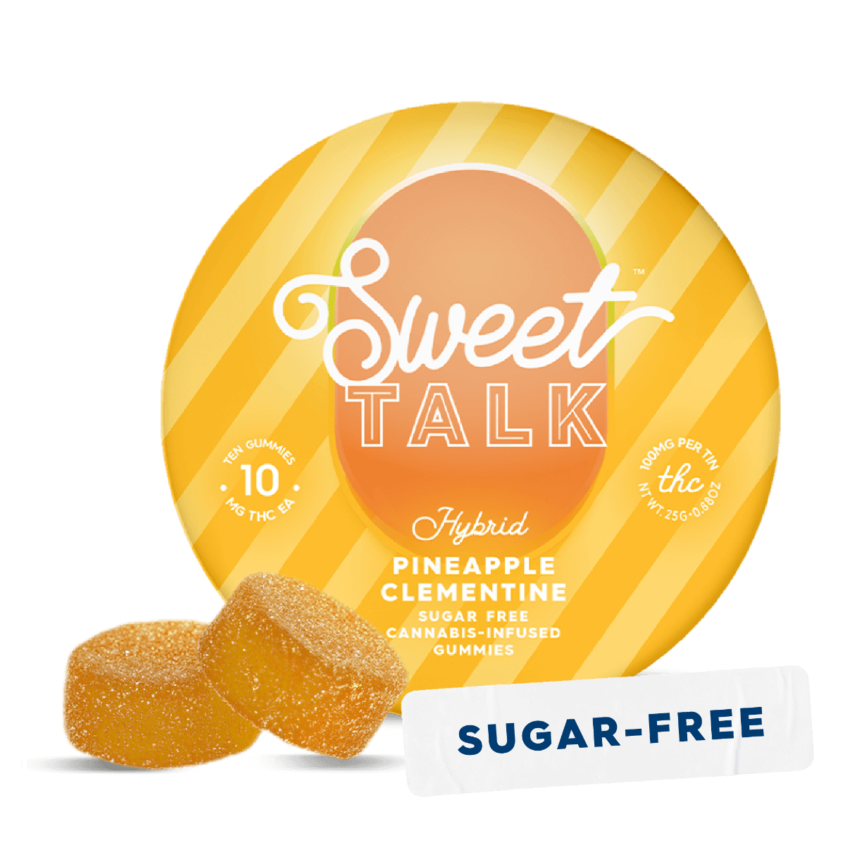 Sweet Talk Pineapple Clementine Gummies 10pk