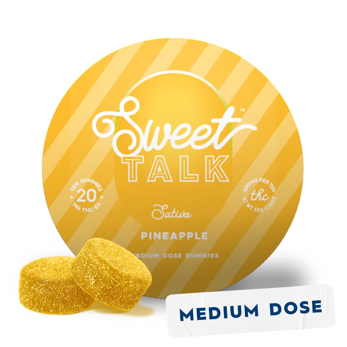 Sweet Talk Pineapple Gummies 10pk