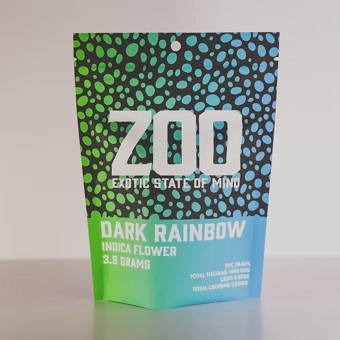 Zoo Dark Rainbow Premium | Indica Flower