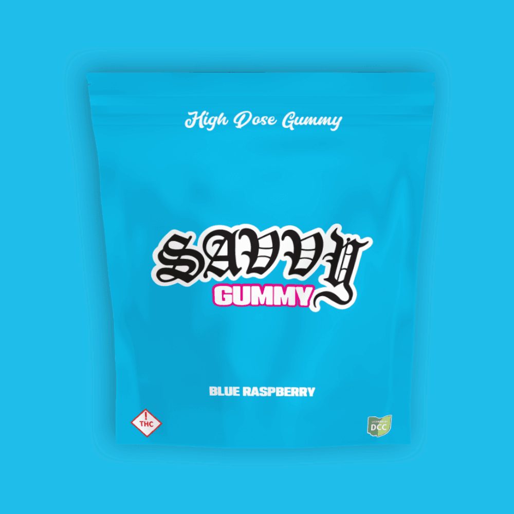 Savvy Savvy Blue Raspberry (H) Gummies 11mg 10pk