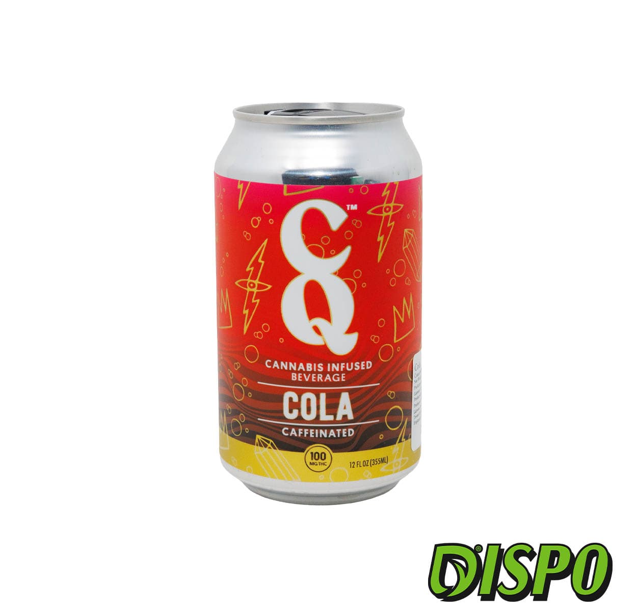 CQ Mountain Mist 100mg Infused Soda