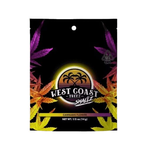 West Coast Treez FLOWER SMALLS [14G] HASHBURGER - 14 G