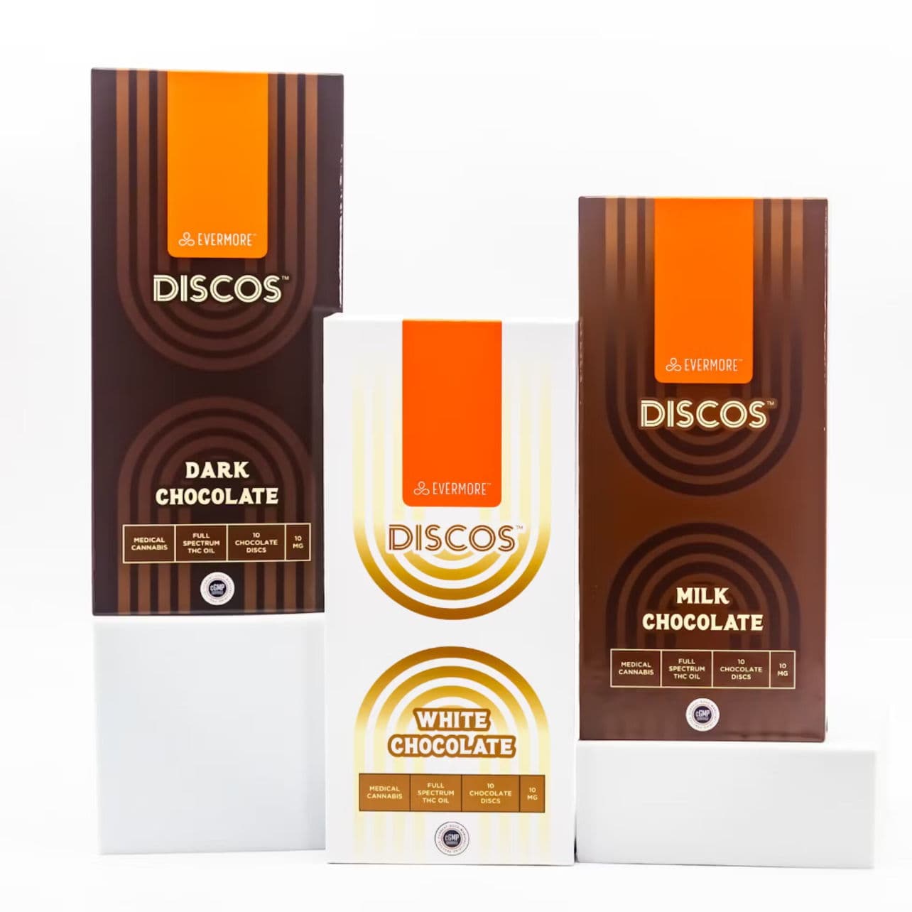 Discos 10mg White Chocolate with Cookies & Cream - 100mg