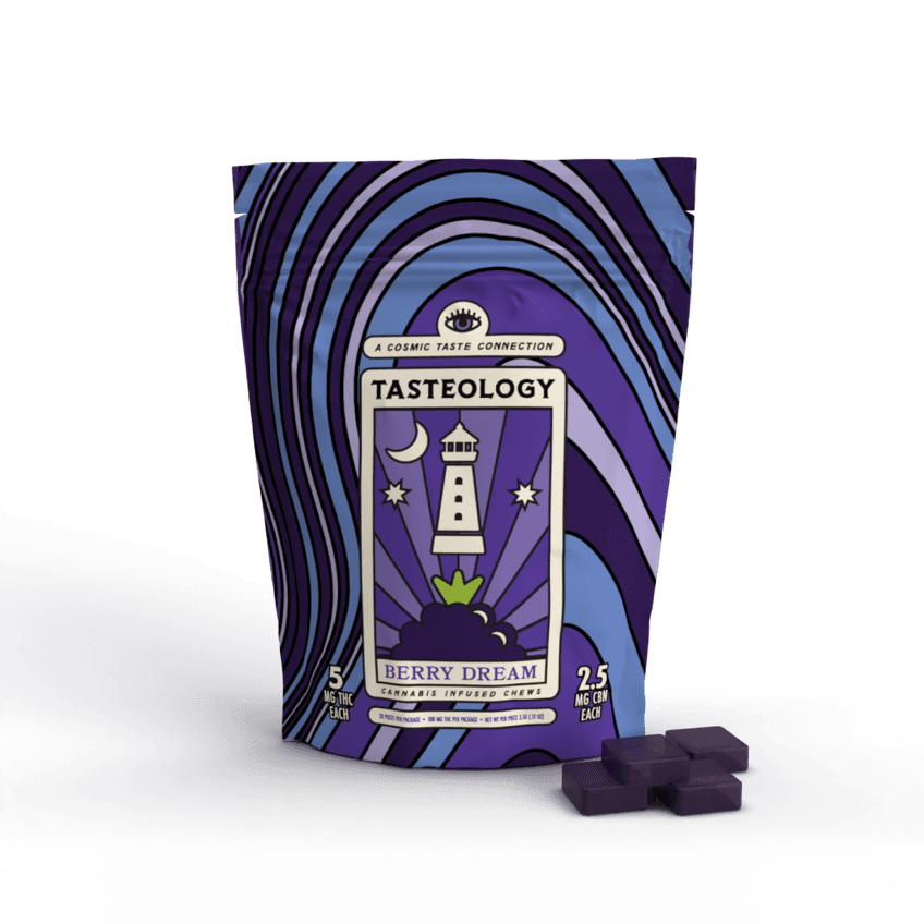 Tasteology 2:1 Berry Dream [10pk] (100mg THC/50mg CBN)