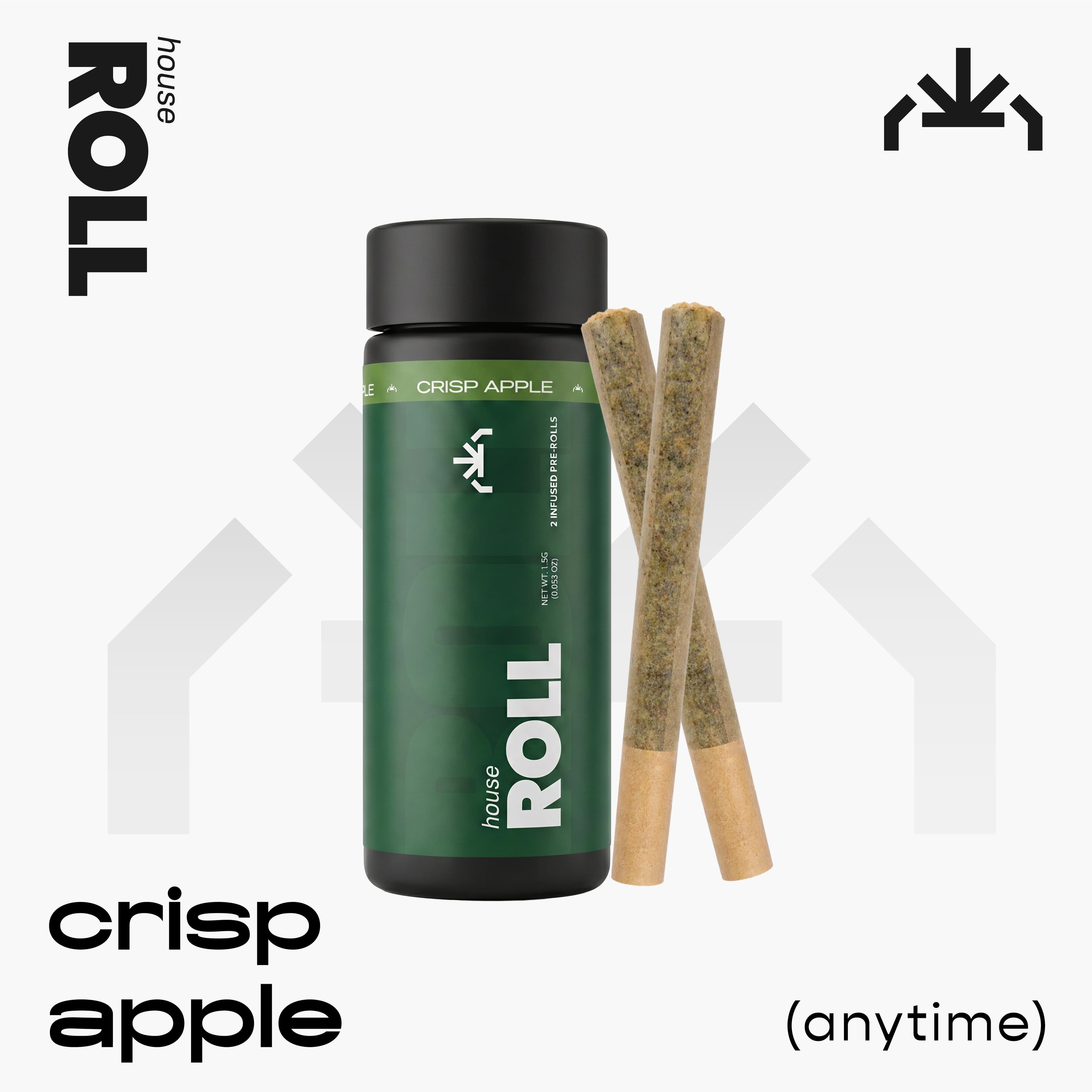 House Roll House Roll Crisp Apple 1.5g/2pk Multipack Infused PreRoll