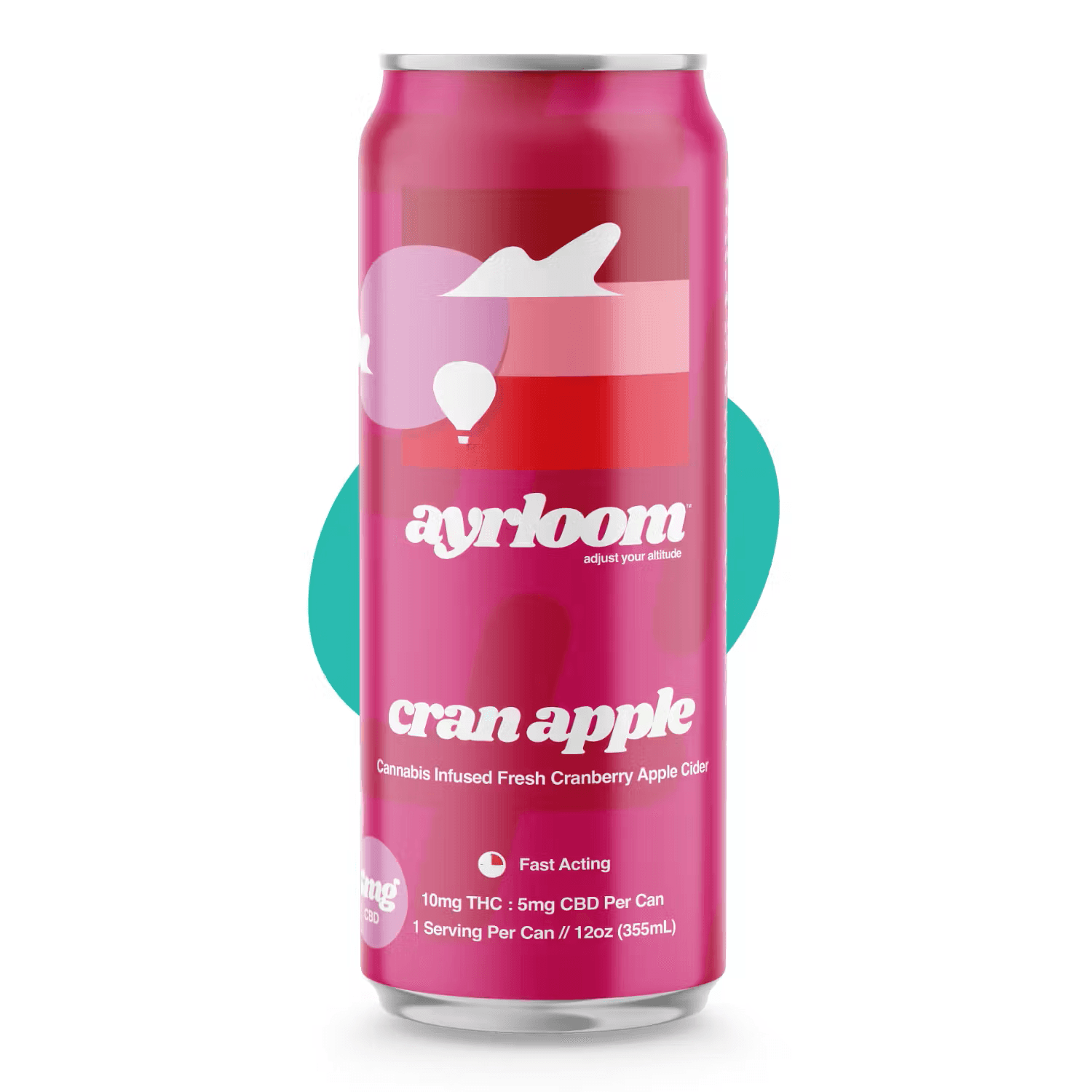 Ayrloom 2:1 Cran Apple (10mg THC/5mg CBD)
