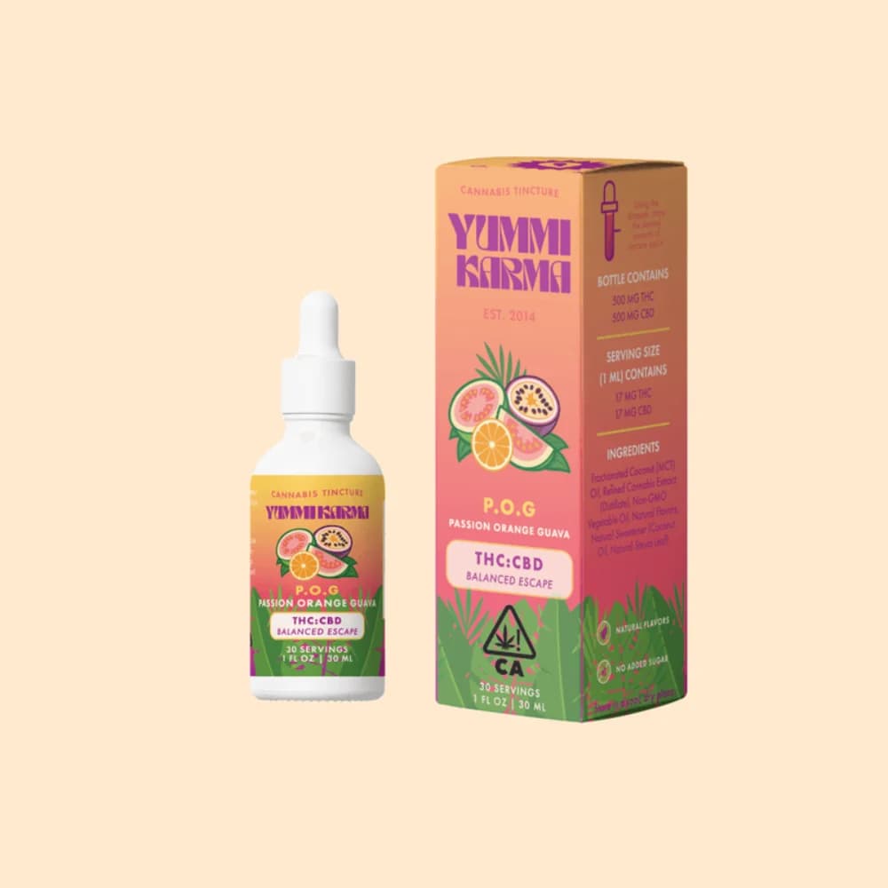 Yummi Karma WATERMELON 1:1 CBD/THC Tinctures