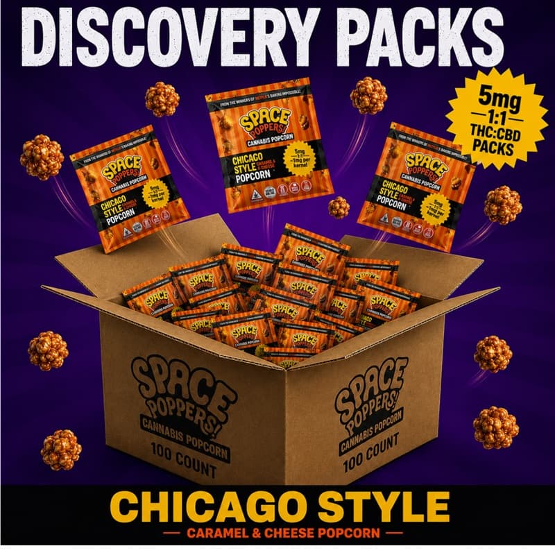 Space Poppers! CHICAGO STYLE | DISCOVERY PACK | 5MG