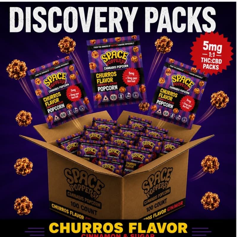 Space Poppers! CHURRO | DISCOVERY PACKS | 5MG