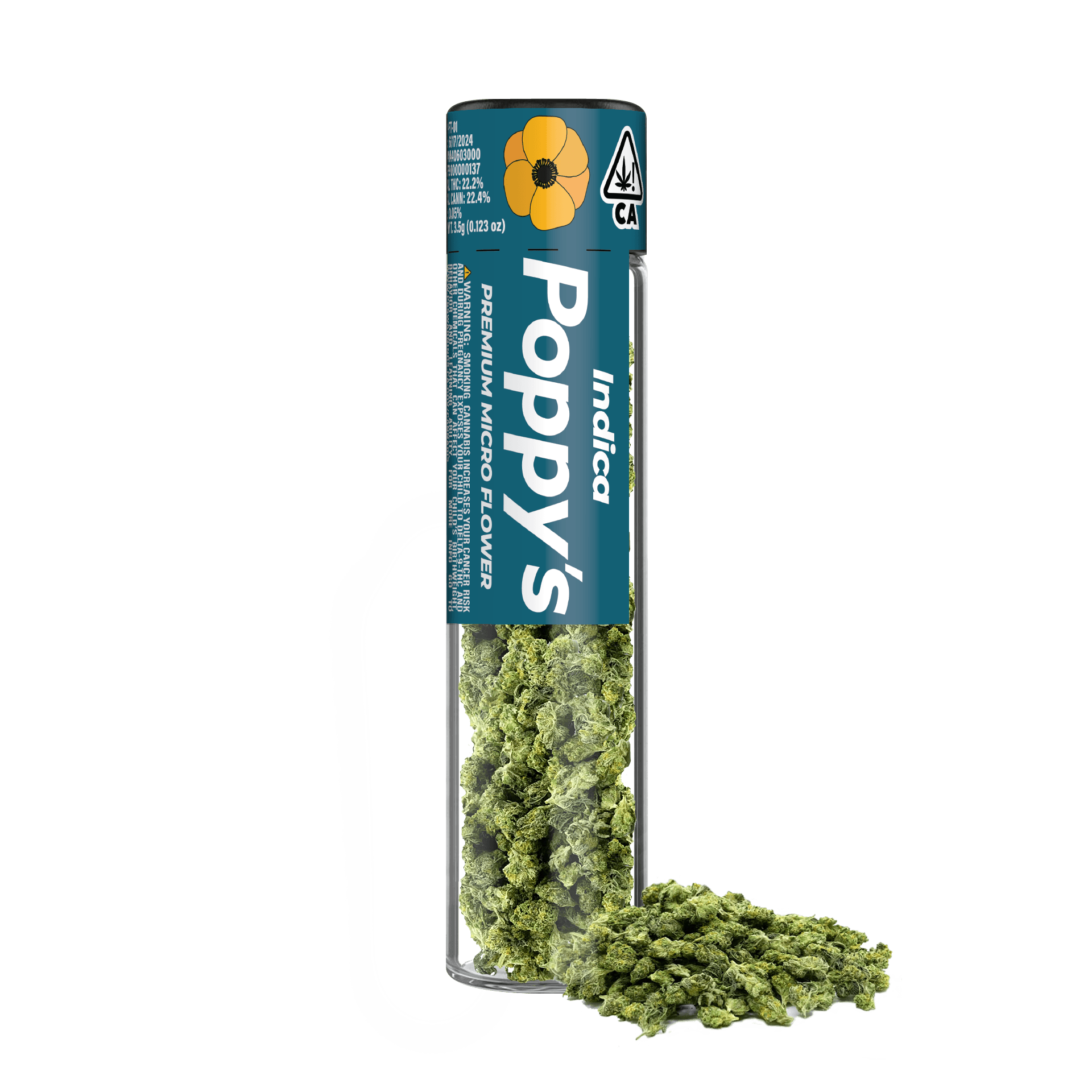 POPPYS SUNGROWN SMALLS - FATSO OG - 3.5G