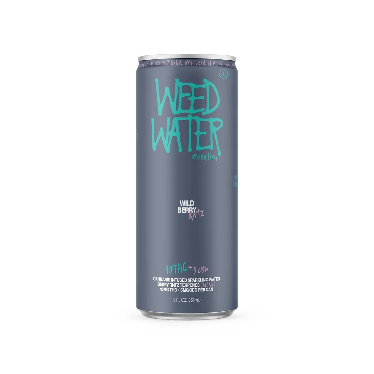 Weed Water Weed Water Wild Berry Rntz 2:1 THC:CBD 10mg 12oz Beverage