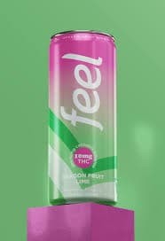 Pleasantea FEELS SELTZER | DRAGONFRUIT LIME  | 10MG