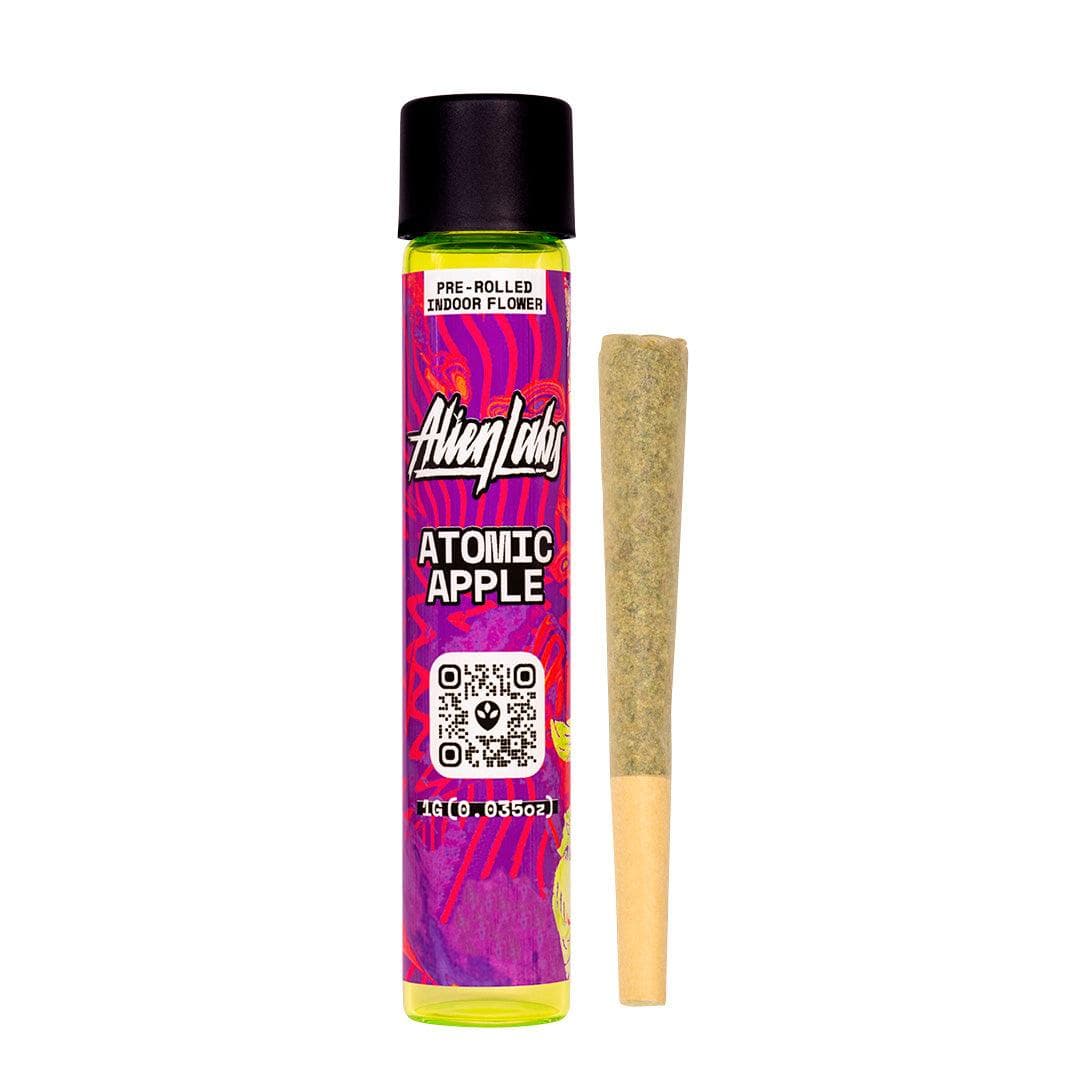 Alien Labs Atomic Apple x Planet Red x Gemini Infused Pre-roll Single 1G