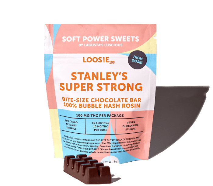 Soft Power Sweets Stanley's Super Strong "Mini Candy Bar" | Edible | 100mg