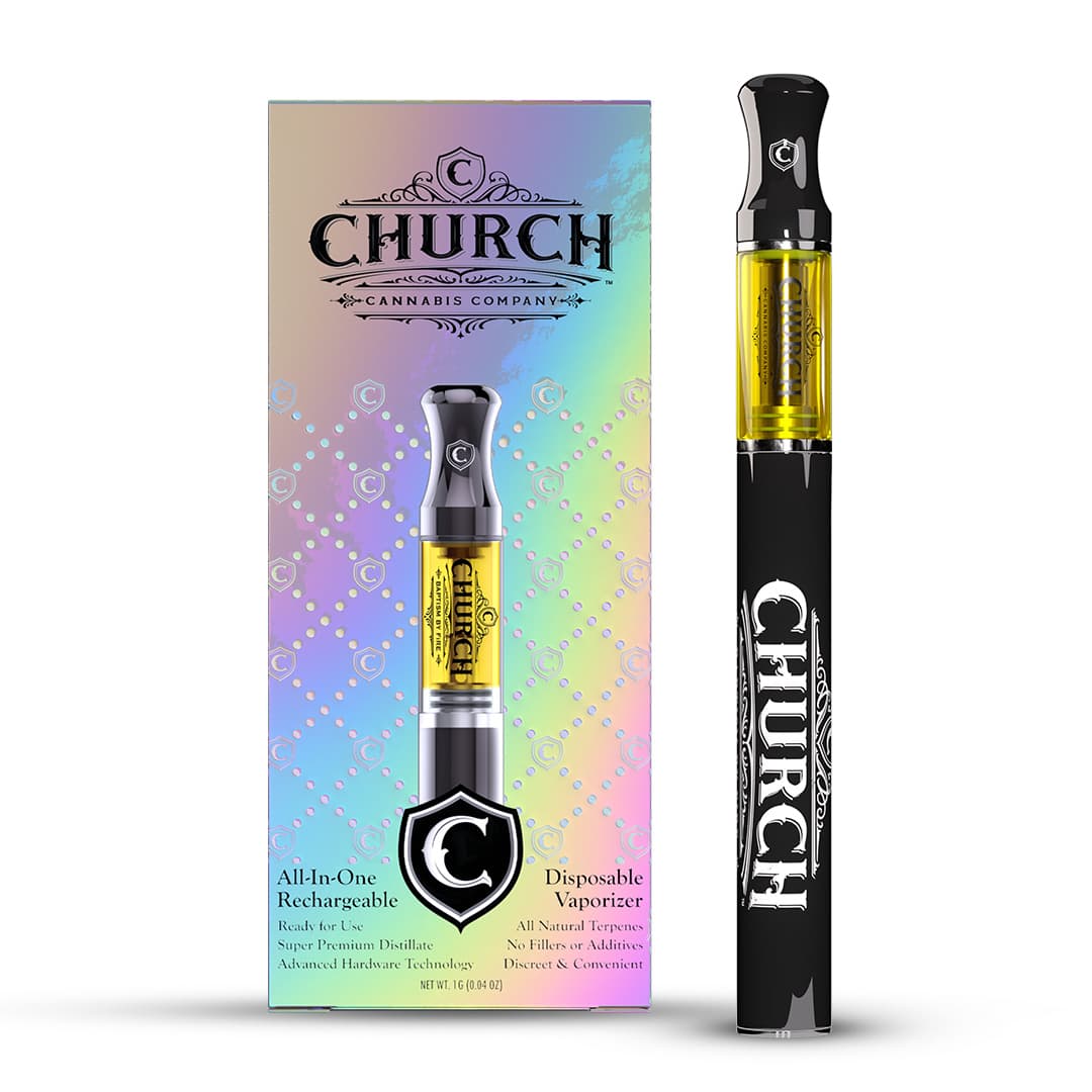 Church Cannabis Company 1g Disposable Vape - Gushers