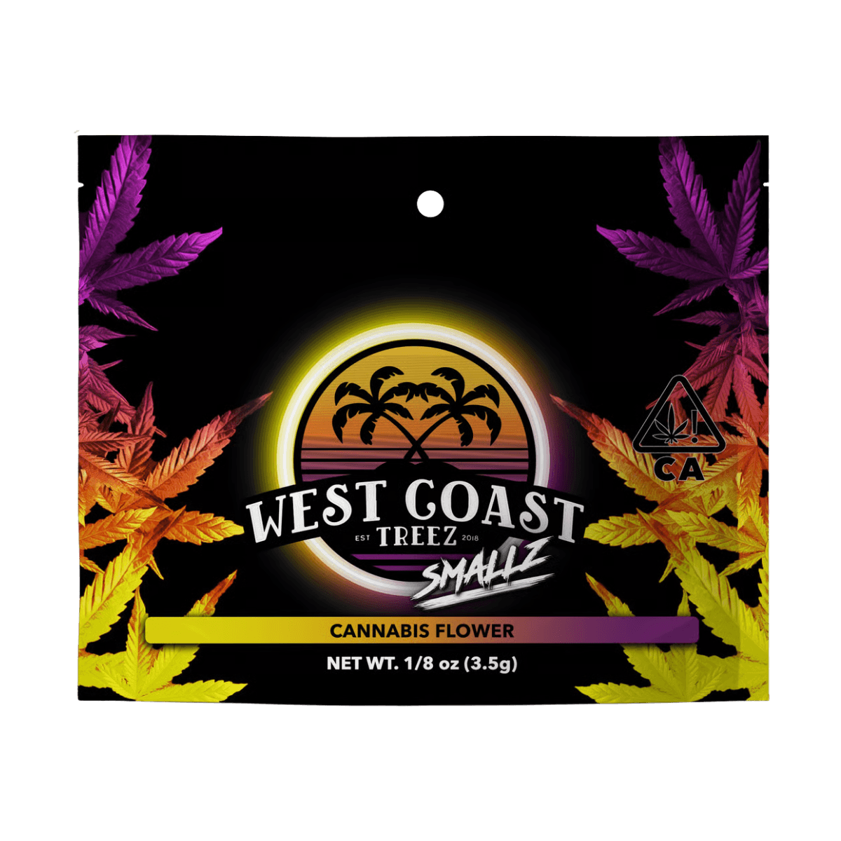 West Coast Treez FLOWER SMALLS [3.5G] LEMON GAS - 3.5 G