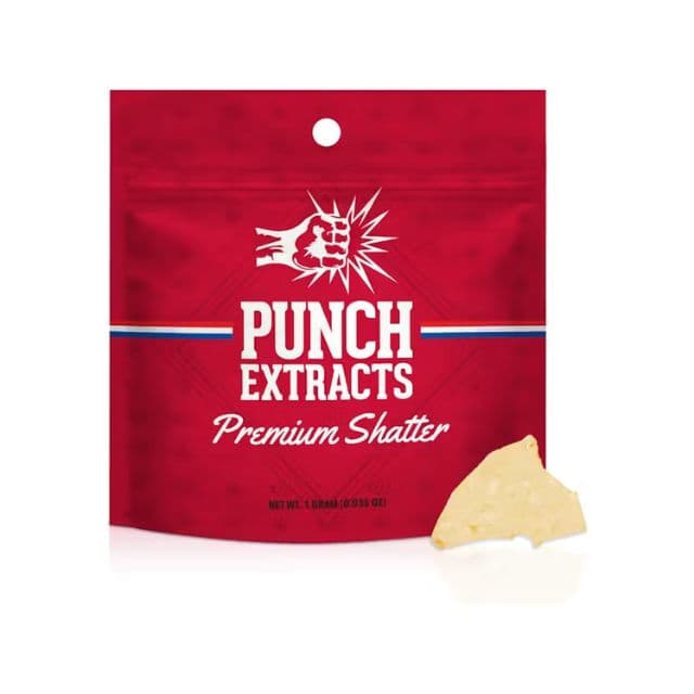 PUNCH EXTRACTS BHO SHATTER [1G] SWEET SENSI - 1 G