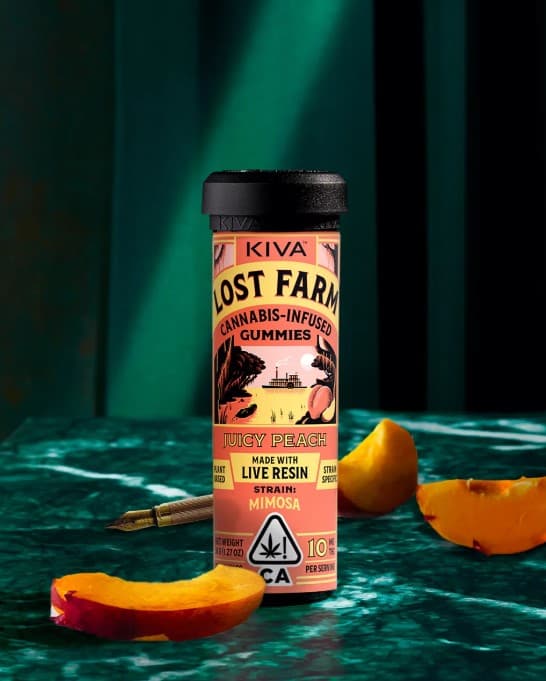 Lost Farm Live Resin Chews: Mimosa x Juicy Peach [20pk]