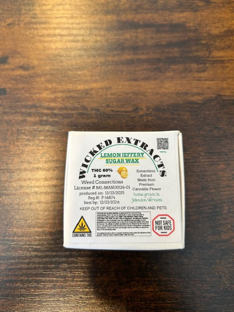Weed Connections Lemon Jeffrey