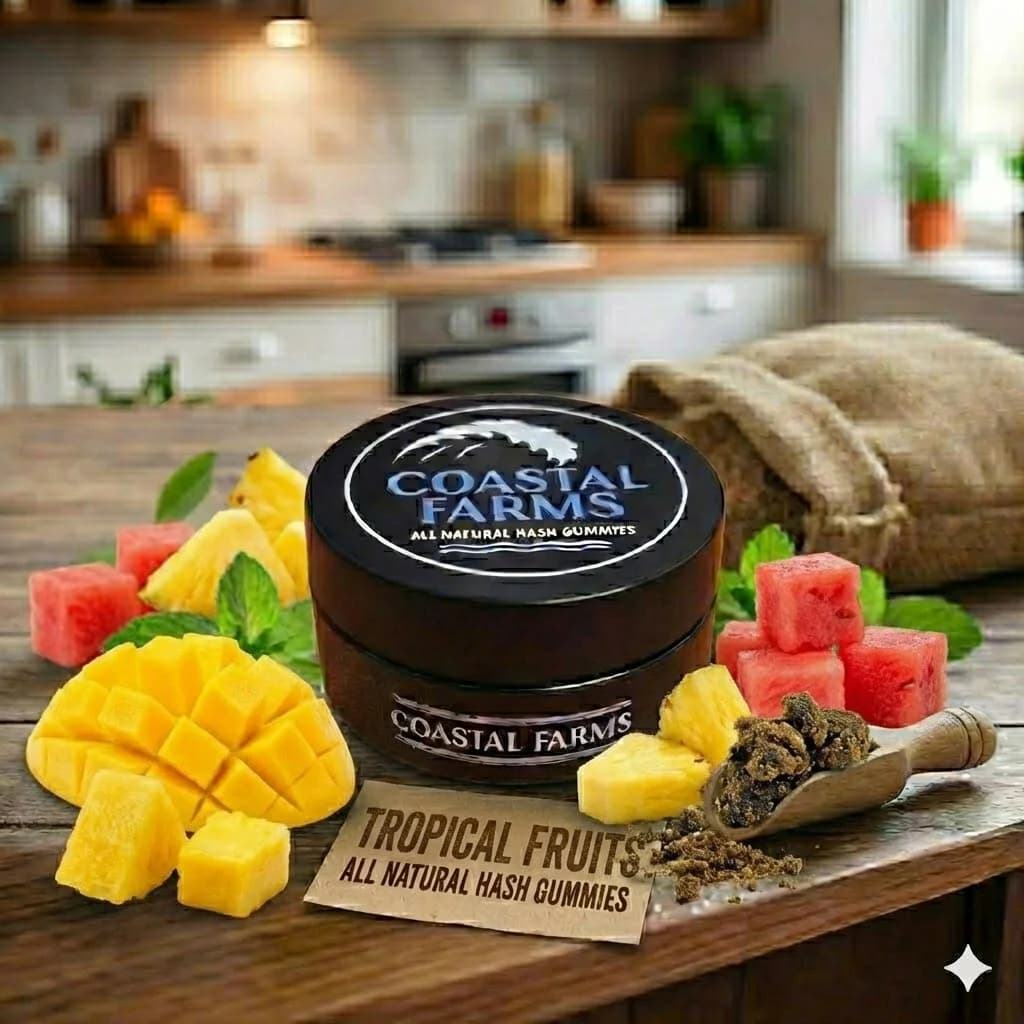 Coastal Farms Tropical Fruits | Sativa Fruit Chews | 20pk