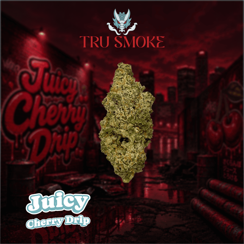 TruSmoke Cannabis Juicy Cherry Drip - Silver Tier Smalls