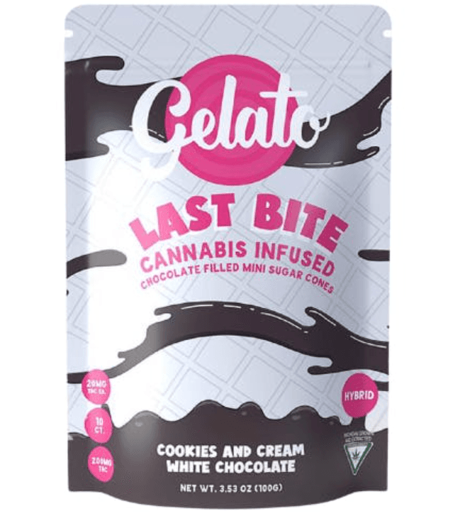 Gelato LAST BITE COOKIES AND CREAM WHITE CHOCOLATE 200MG