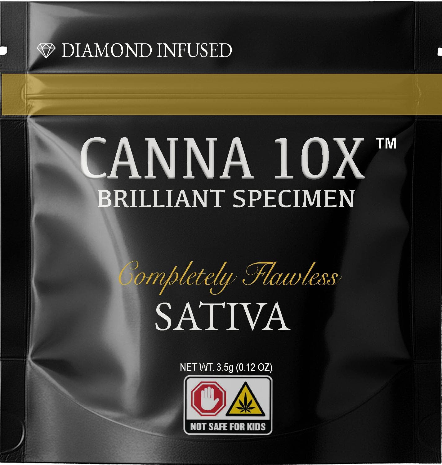 Canna 10x Brilliant Specimen | Diamond Infused Flower | 3.5g