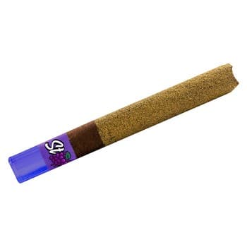 Status Status Grape Blast Liquid Diamond Infused Kief Coated Blunt (Pre-Roll) / 1g / Infused Pre-Rolls (1) / Indica