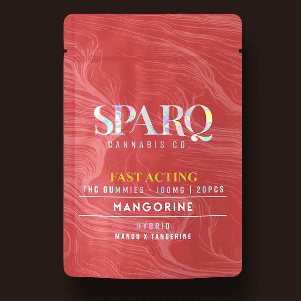 Sparq Mangorine Gummies 20-pack - 100mg