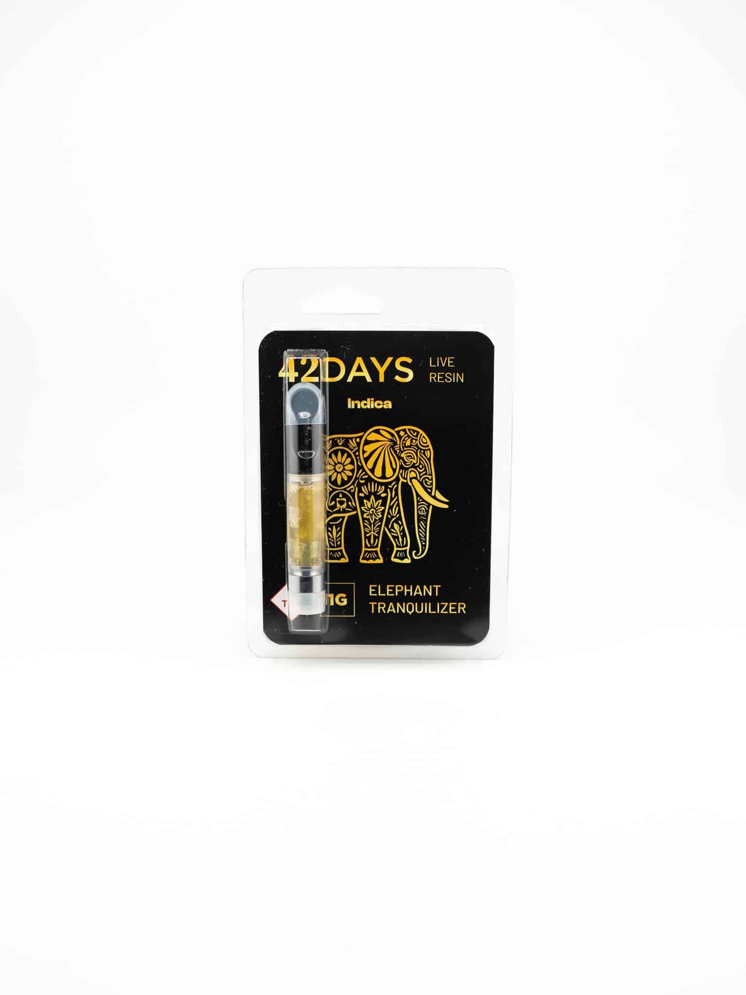 42 Days 42Days Elephant Tranquilizer (I) Live Resin 1g Cart