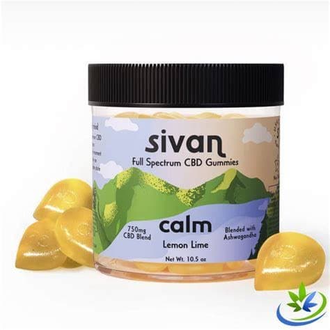 Sivan CALM - LEMON LIME - CBD BLEND - 750 Mg