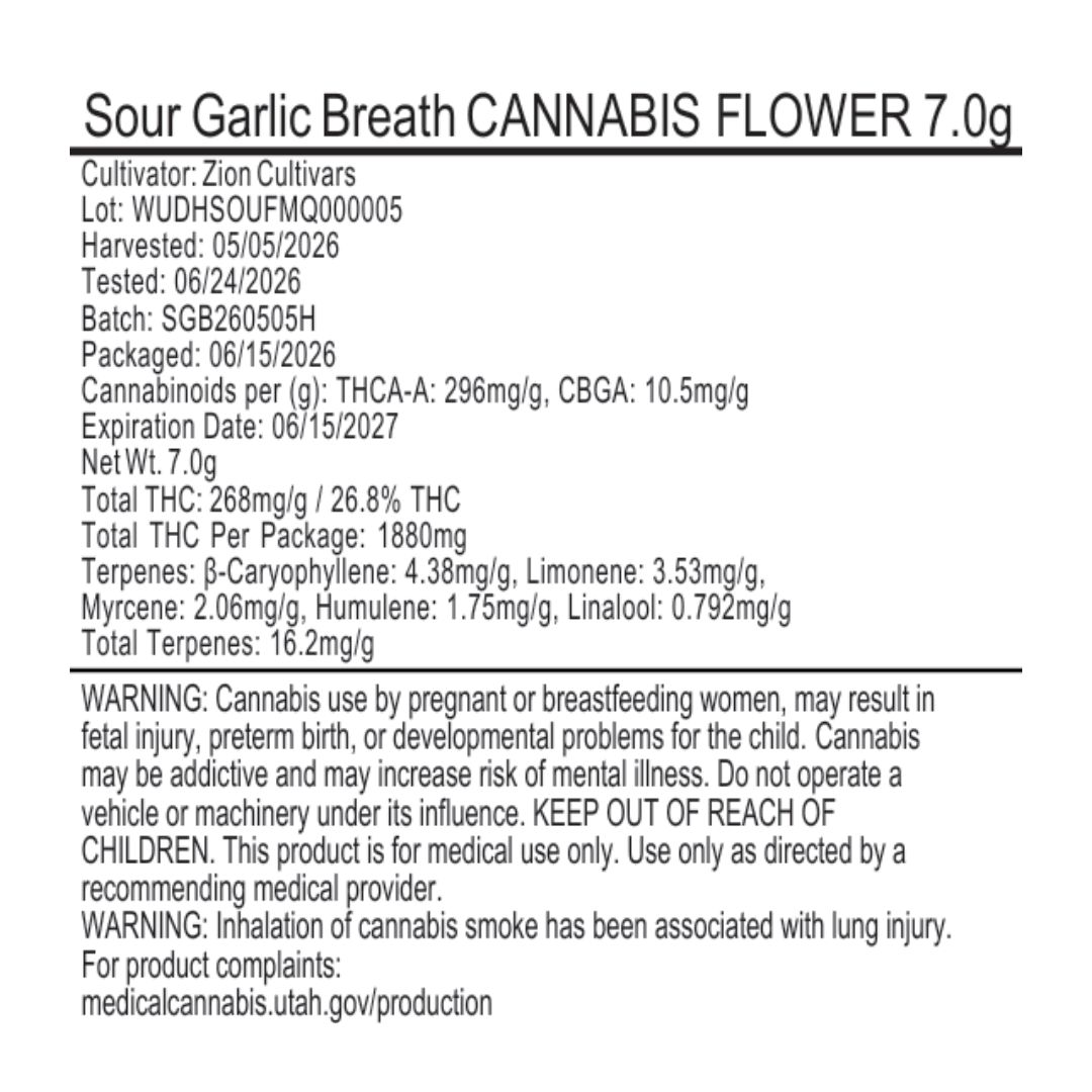 Zion Sour Garlic Breath