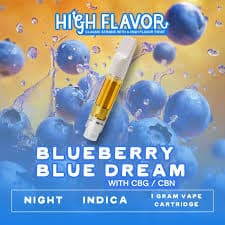 High Flavor Blueberry Blue Dream I Night I AIO Vape