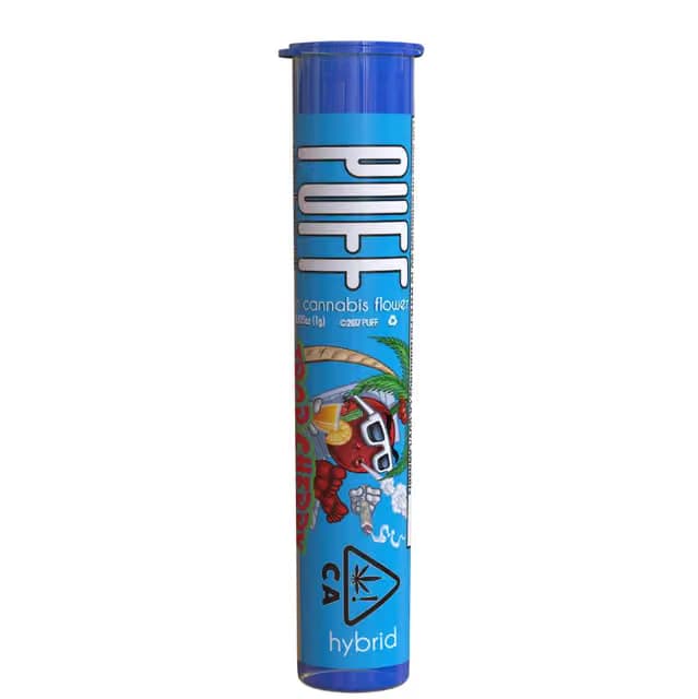 Puff TROP CHERRY 5PK PREROLLS