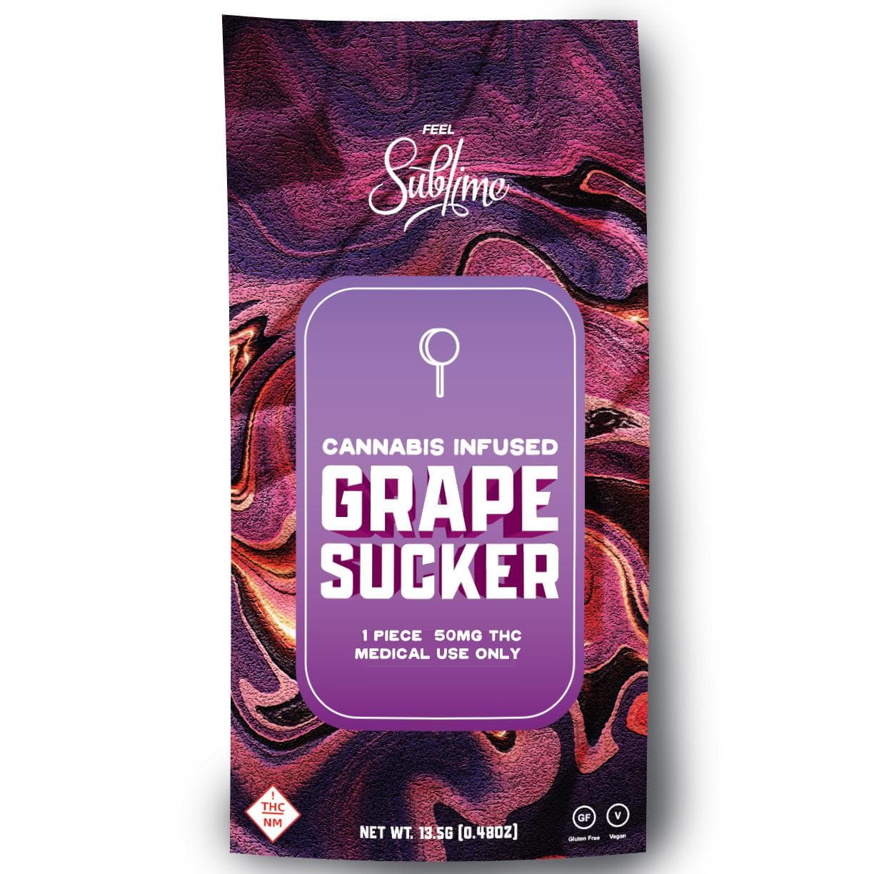 Sublime Brands Sublime Grape Sucker 50mg