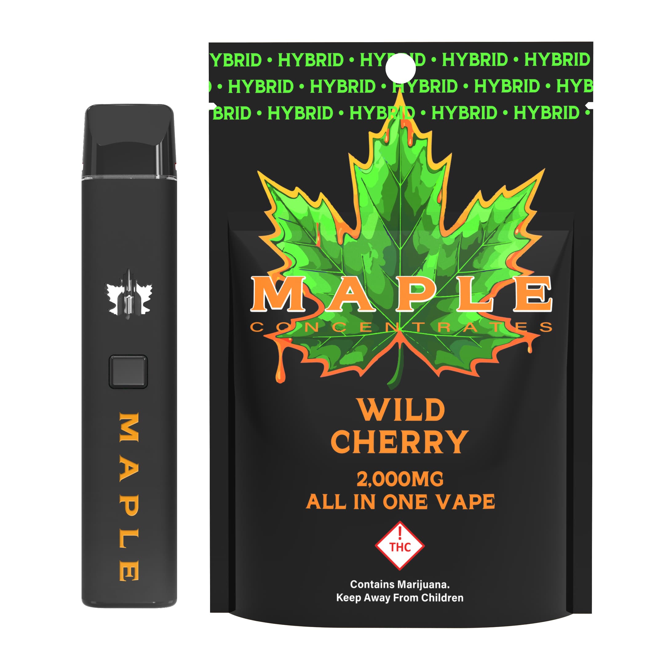 Maple Maple - AIO - Wild Cherry (H) 2000mg