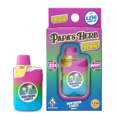 PAPA'S HERB Northern Lights | 1.25g Live Resin AIO Vapes