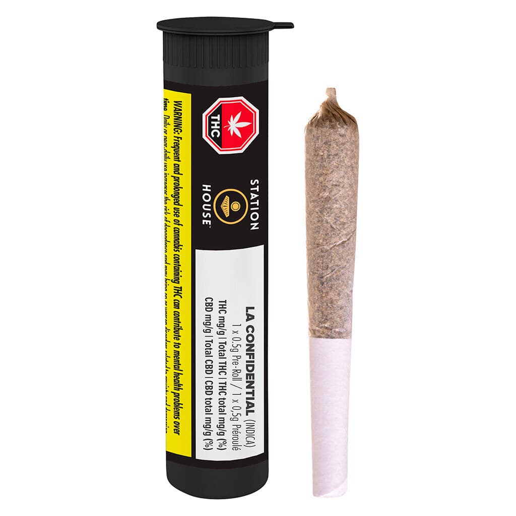 Station House LA Confidential Pre-Roll - Indica - 1x0.5g