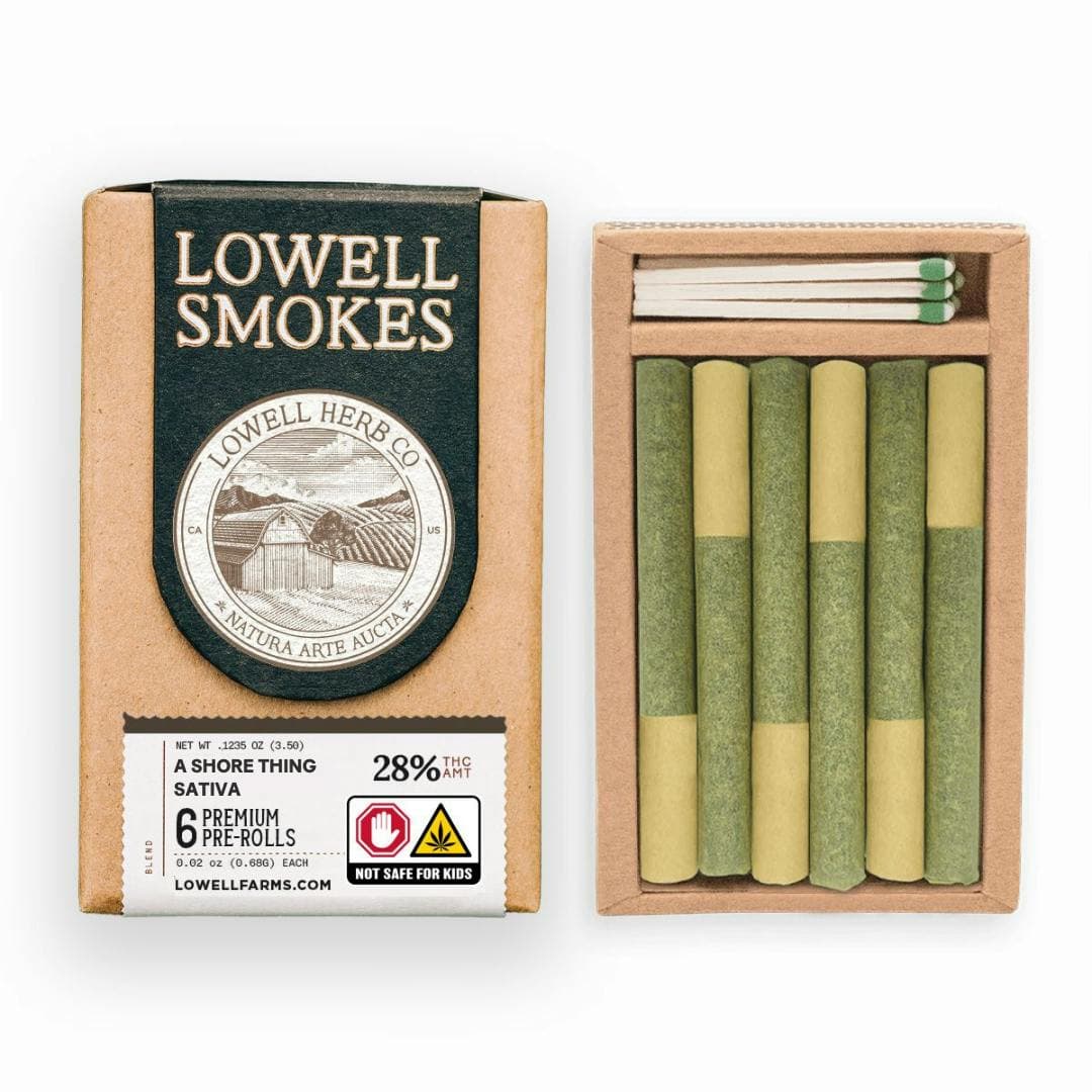 Lowell Smokes A Shore Thing Sativa Blend