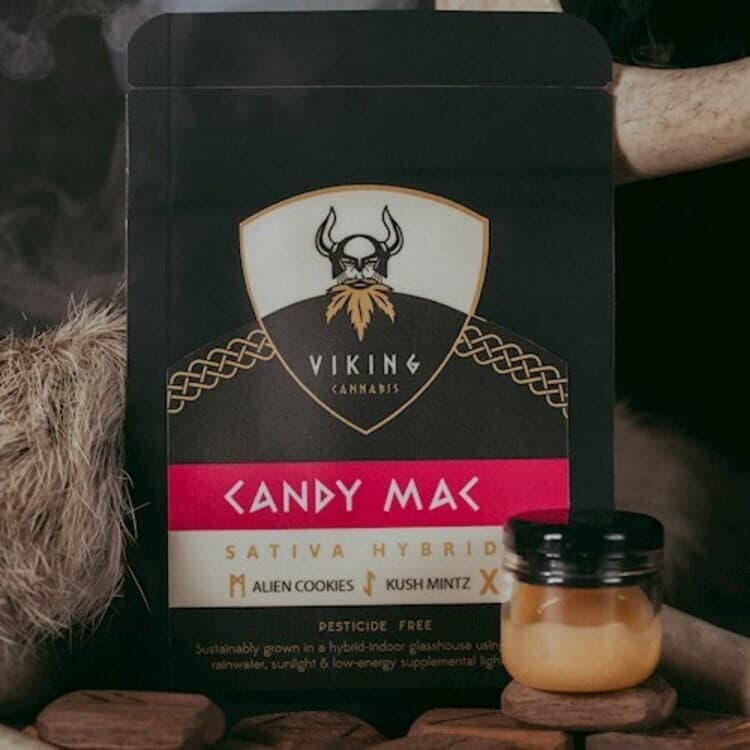 Viking Cannabis Candy Mac Badder- 1g- Viking Cannabis
