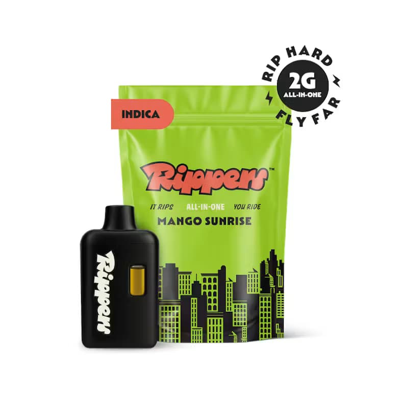 Rippers Mango Sunrise - Vape - 2G AIO