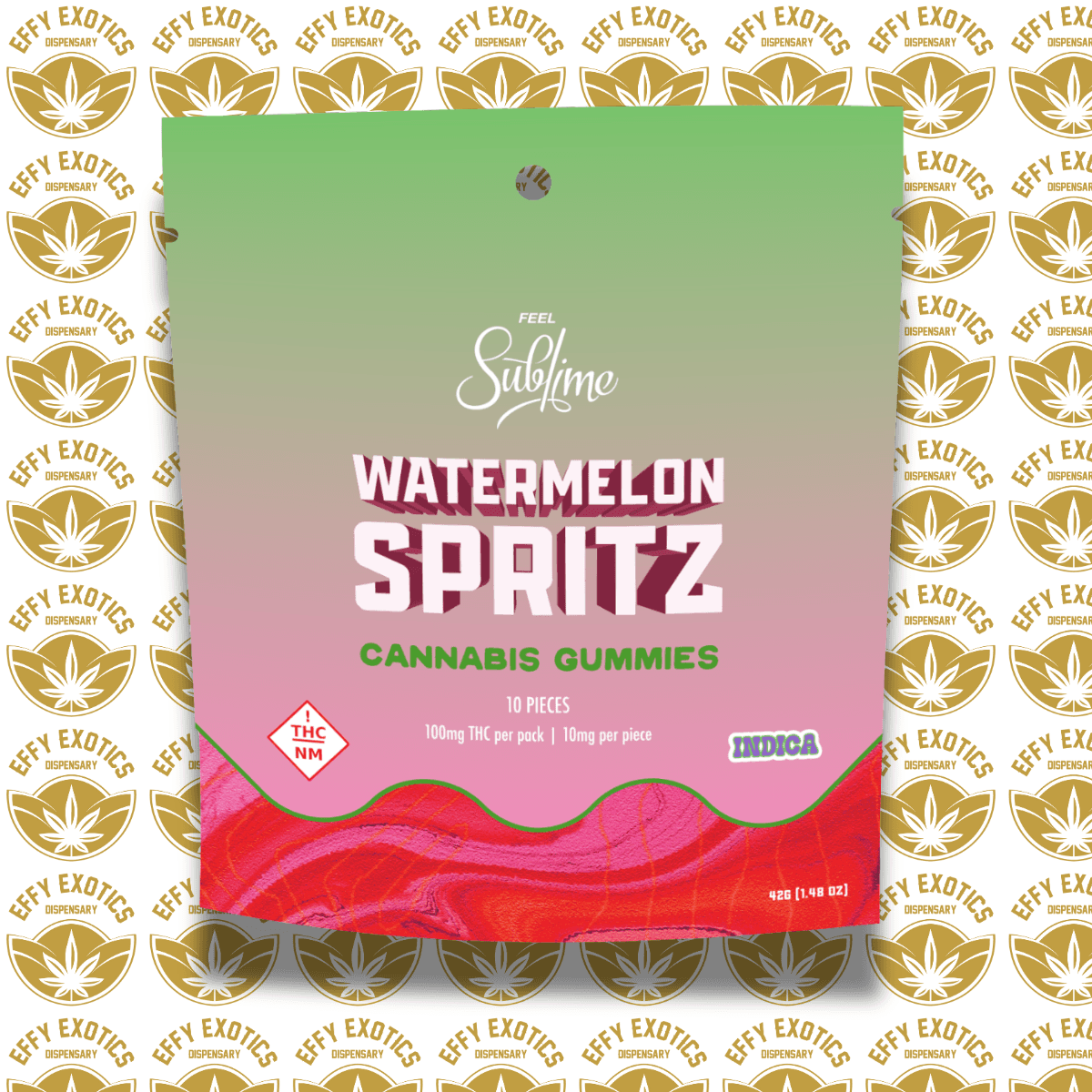 Sublime Brands Sublime Single Watermelon Spritz Gummy 10mg