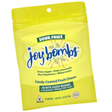 Joyibles Joy Bombs Sour Fruit