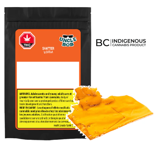 Uncle Bob Shatter Sativa Super Lemon Haze 1G