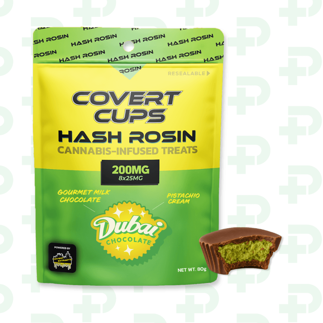 Covert Cups Covert Cups Dubai Hash Rosin Chocolate Cups 200mg