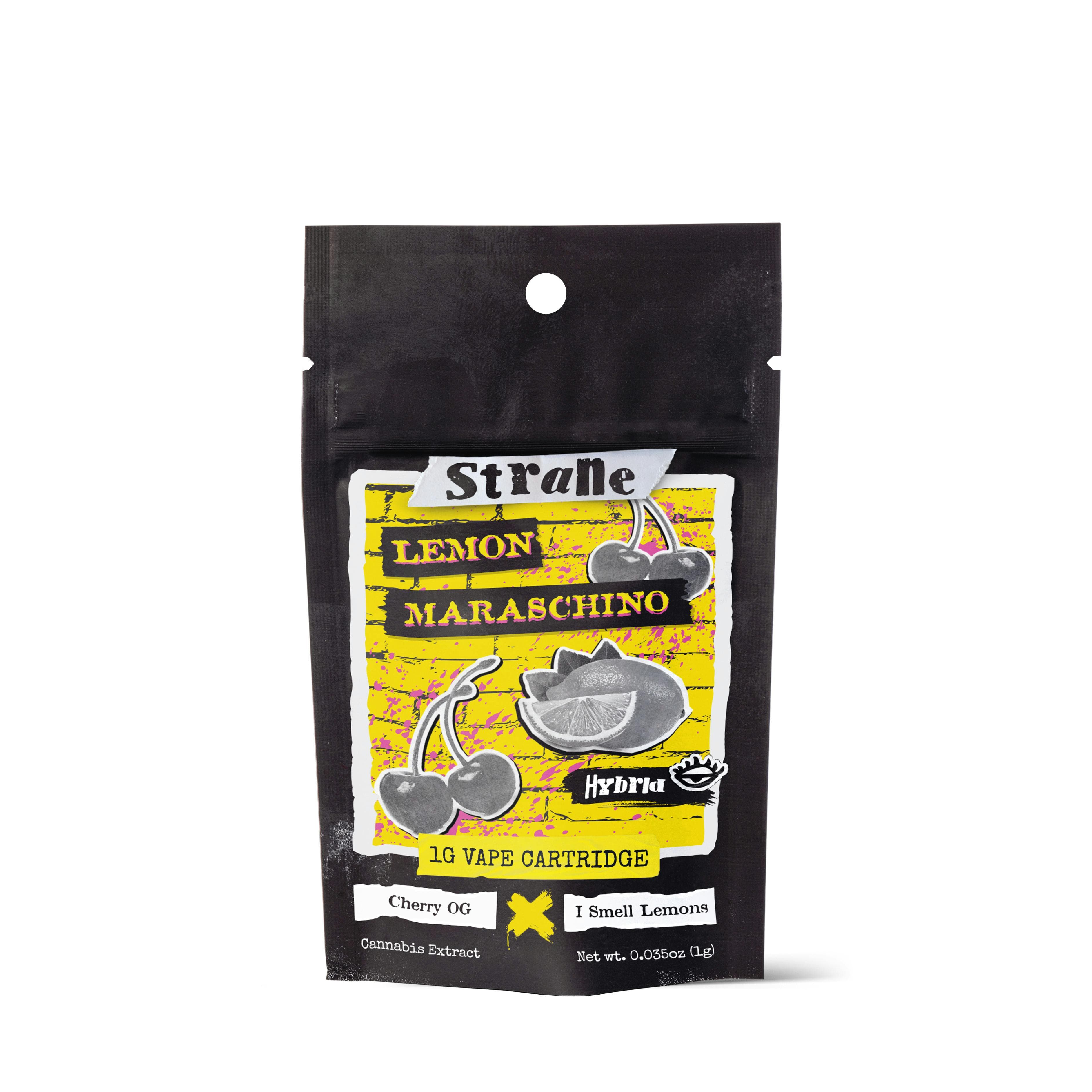 Strane Lemon Maraschino Distillate Cartridge | 1g
