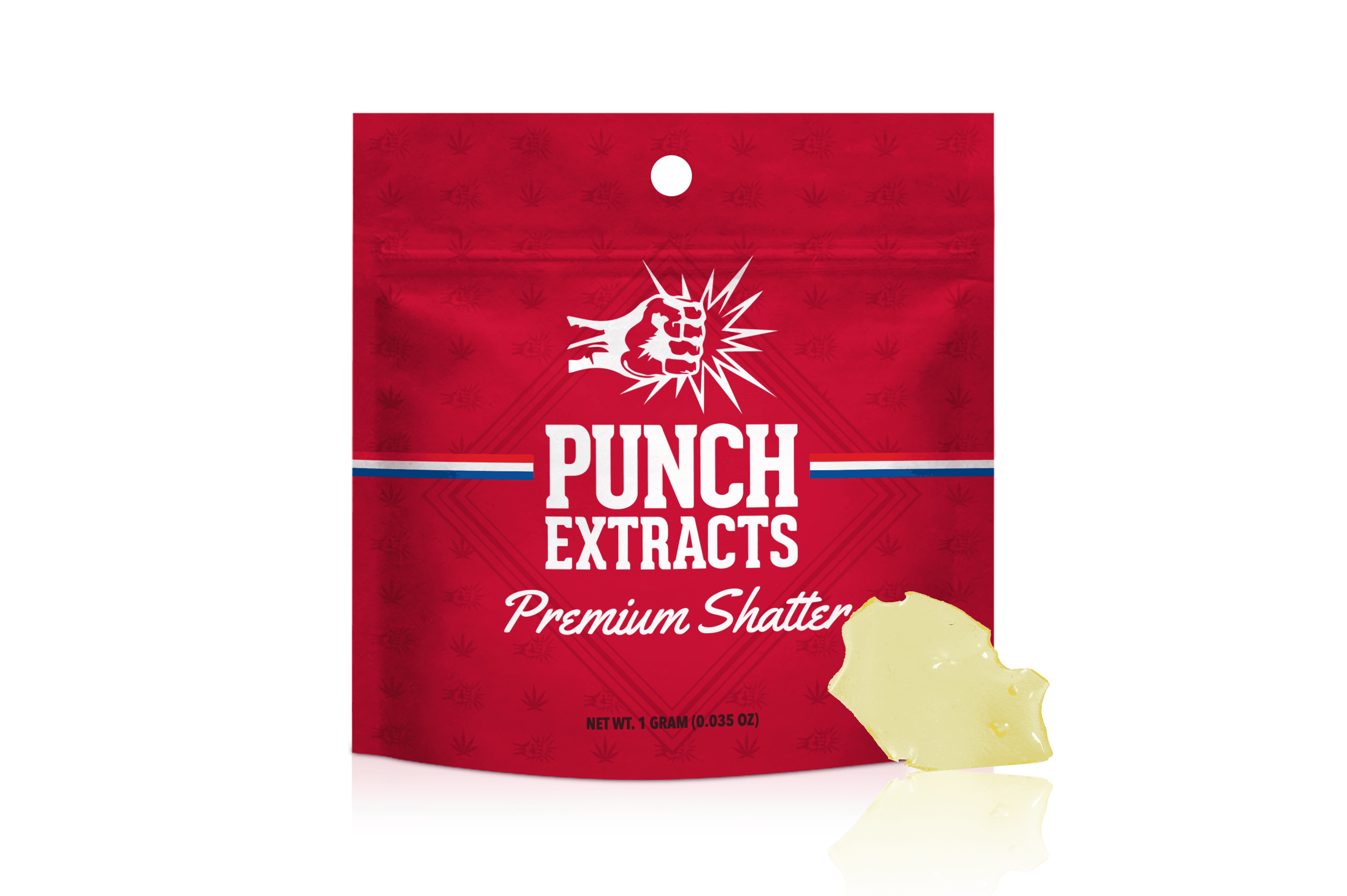 Punch Edibles & Extracts Guava Gaslato BHO Shatter (1g)
